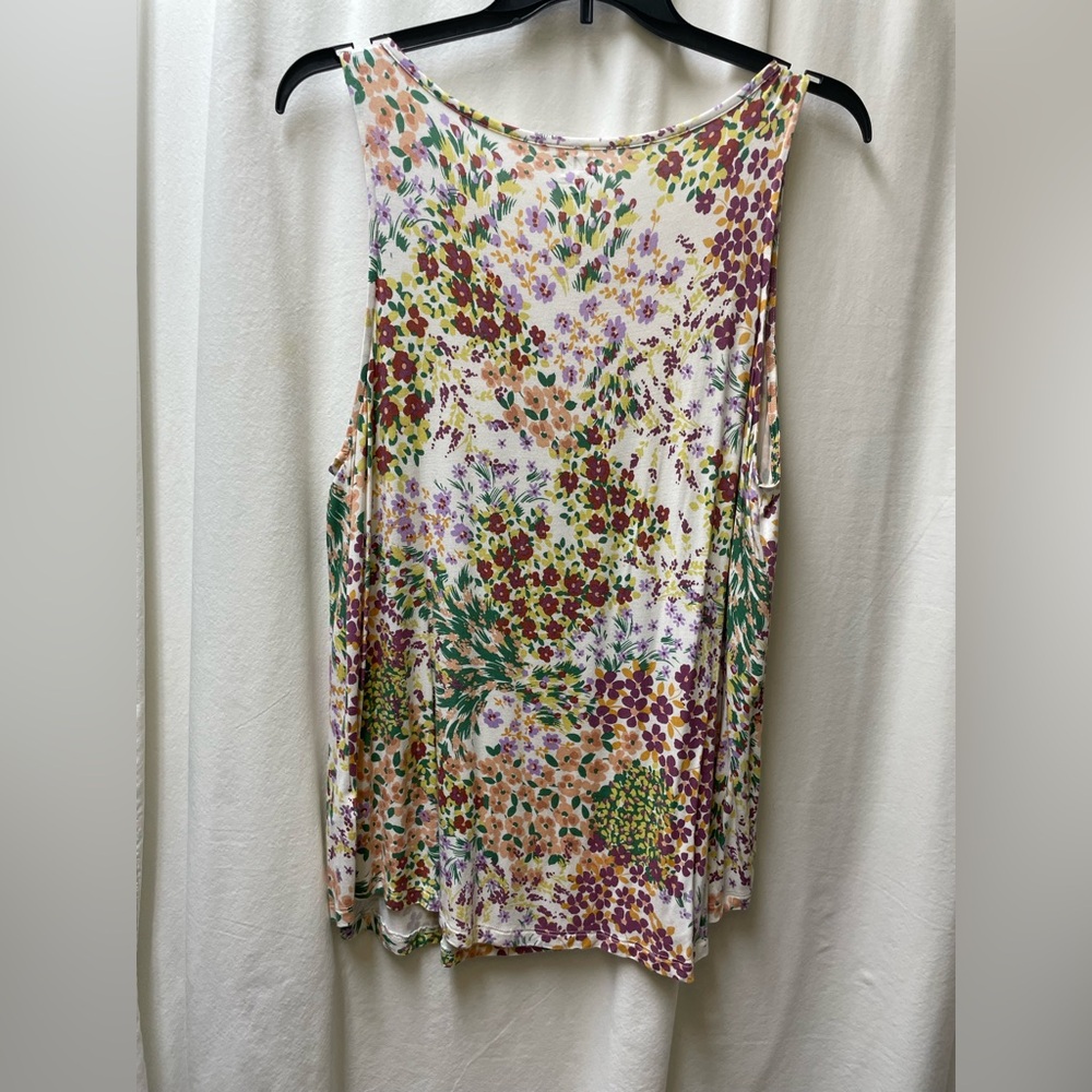 Maurices Multicolor Floral Tank and Cardigan 2 Piece Set - Picture 3 of 10